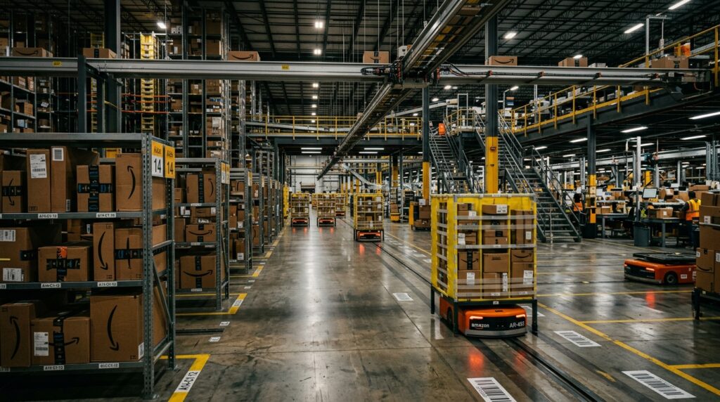 amazon facts warehouse operations