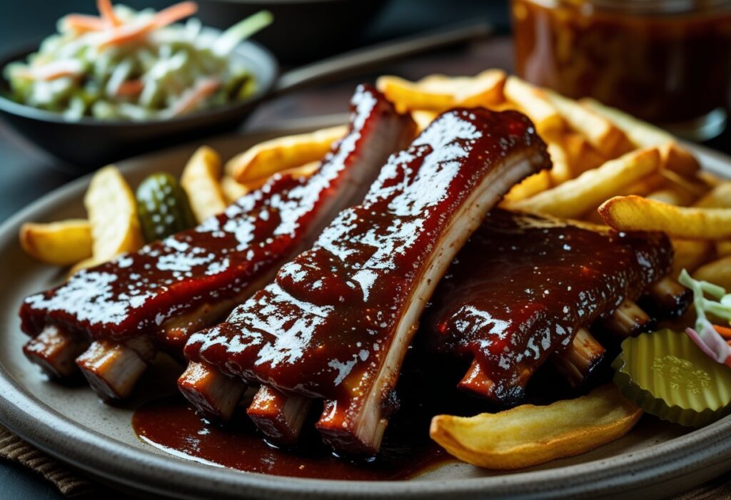 Applebee’s facts riblets meal close up
