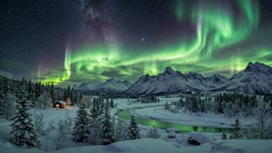 aurora borealis facts green northern lights