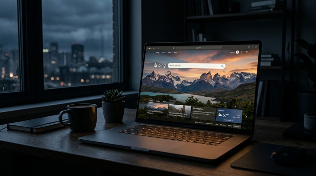 bing facts search engine homepage