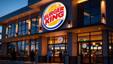 Burger King facts restaurant exterior modern fast food chain