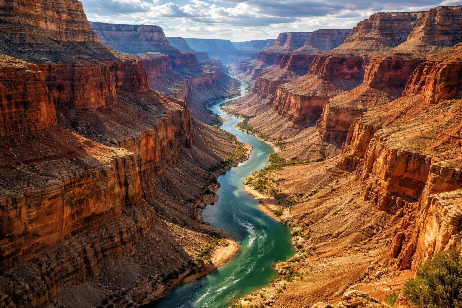 grand canyon facts sunrise cliffs