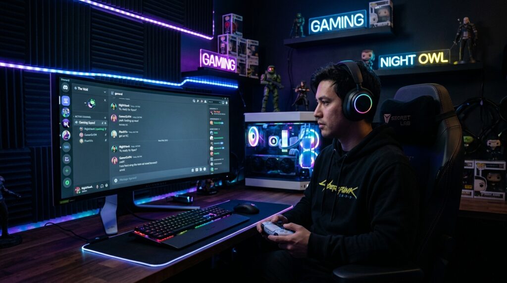 discord facts gaming setup
