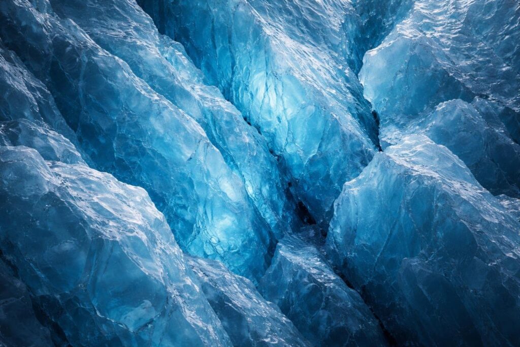 glacier facts blue ice formation
