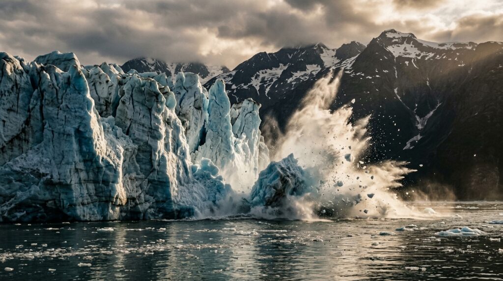 glacier facts iceberg breaking