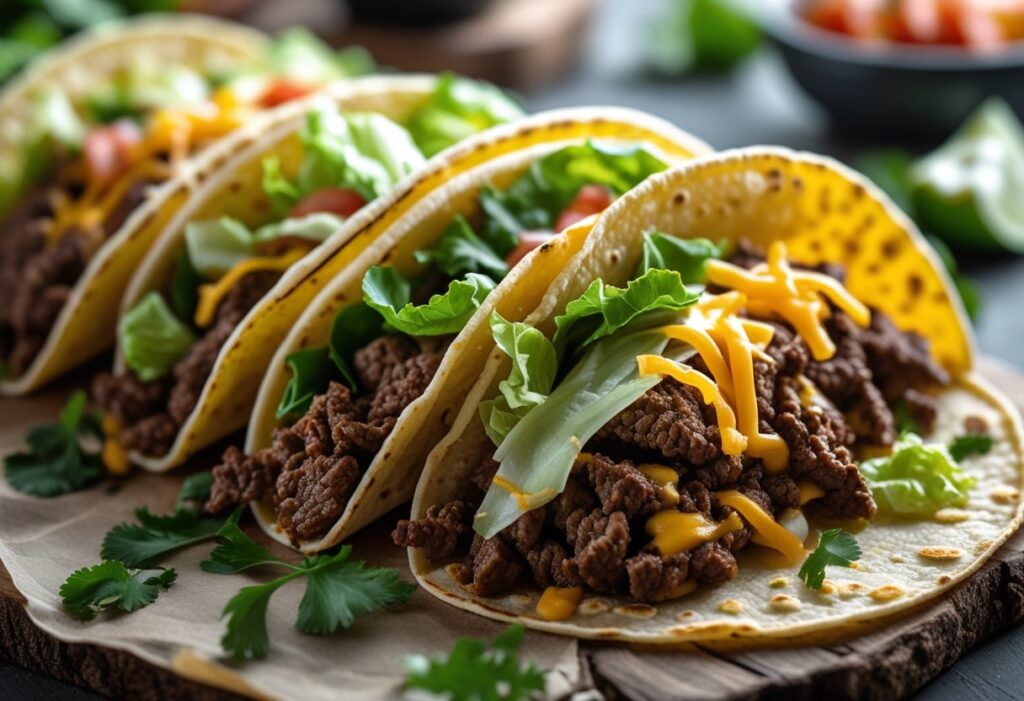 Taco Bell facts crunchy tacos close up