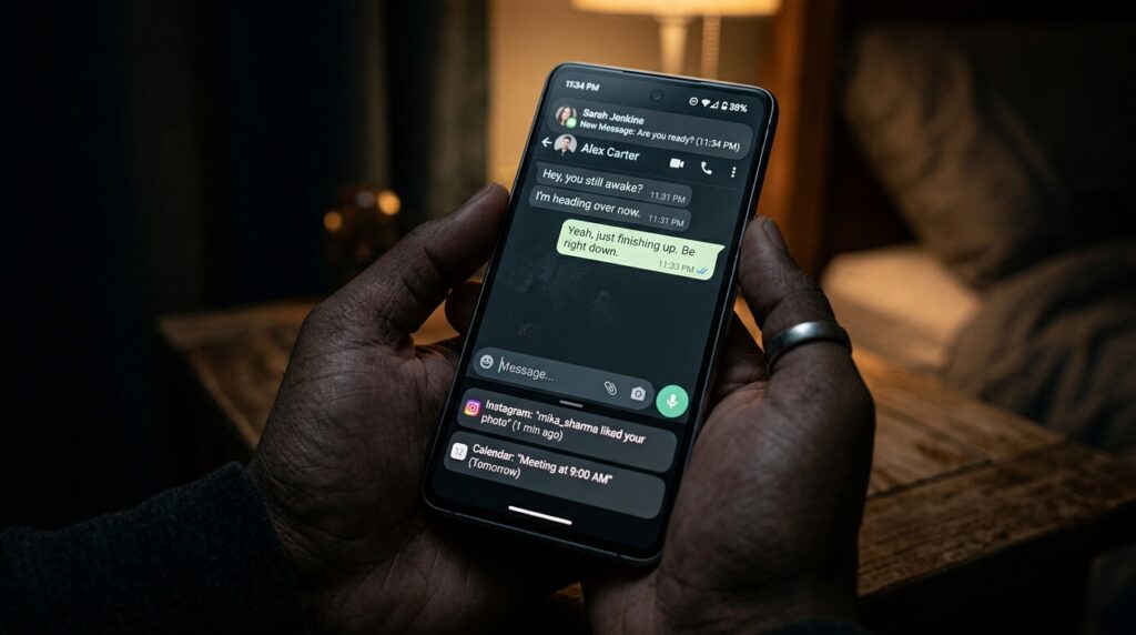 whatsapp facts chat interface