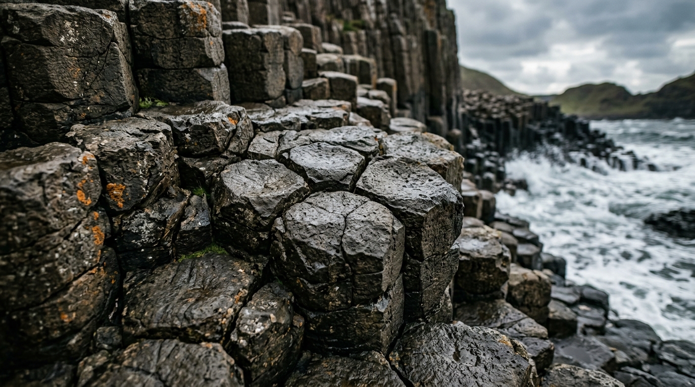 giants causeway facts basalt columns coast