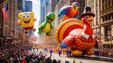 Macy’s facts featuring Thanksgiving Day Parade balloons