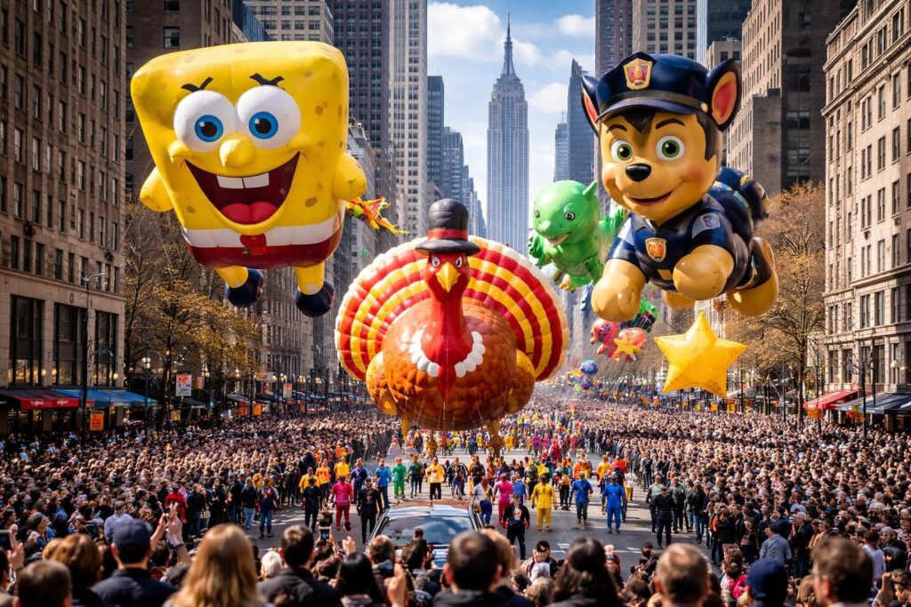 Macy’s facts featuring Thanksgiving Day Parade balloons