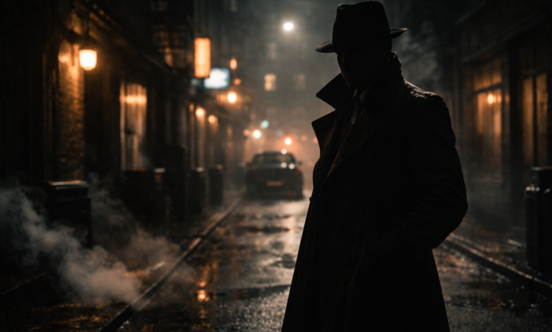 Cold War facts espionage spy silhouette city