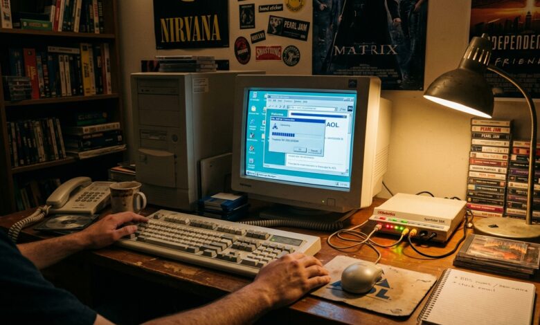 aol facts dial up internet