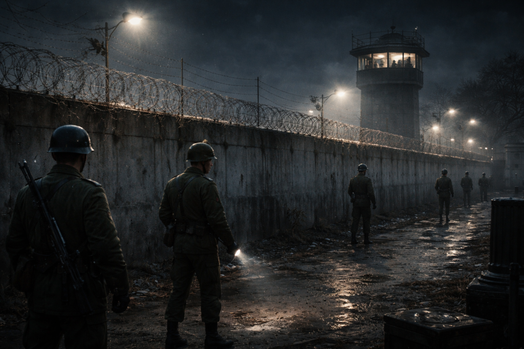 Cold War facts Berlin Wall dividing East and West