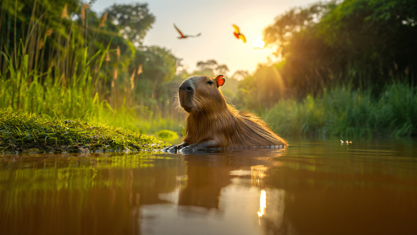 One Capybara Capybara Facts: 20 Fascinating Facts About the World’s Largest Rodent ...