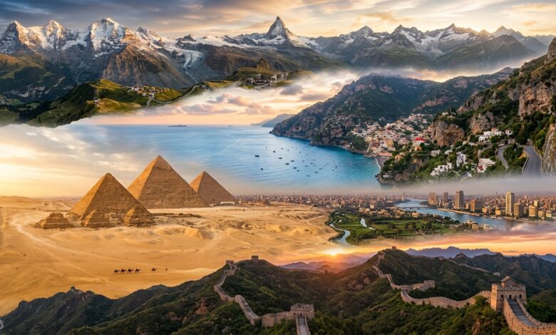 Places and Landmarks Facts: Incredible Locations Around the World