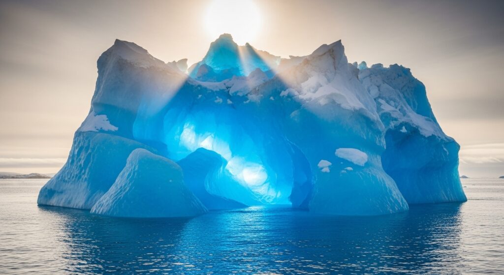 iceberg facts blue ice formation