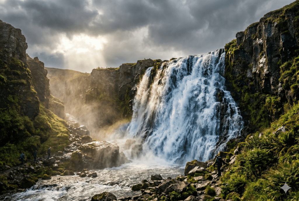 river facts waterfall cascade